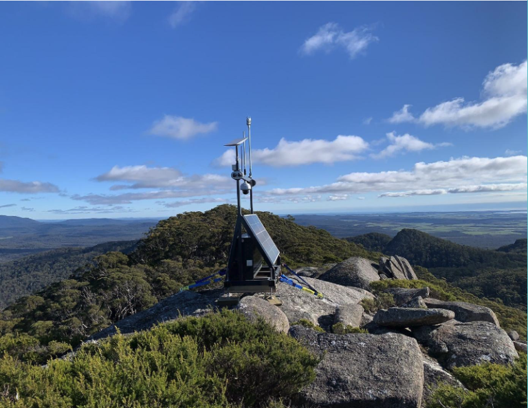 Remote deployable camera, communications and weather monitoring system