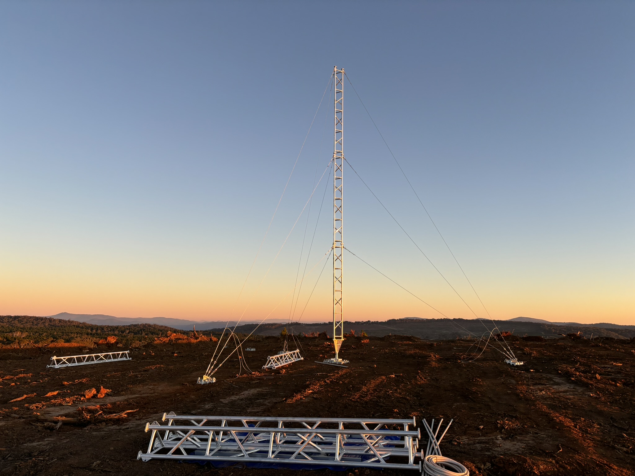 exci is building a customised fire tower